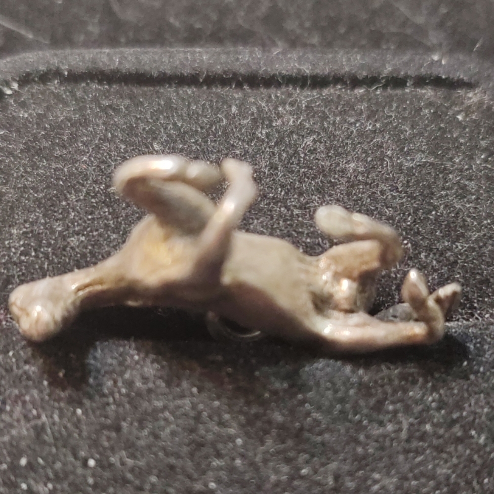 Pewter Stallion Pendant Solid Casting - image 4